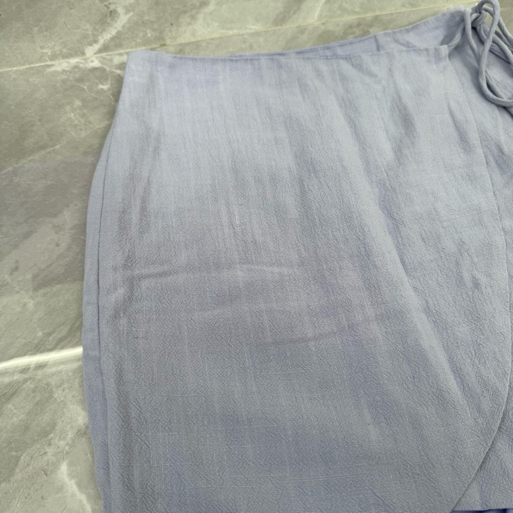 Women’s Altar’d State Wrap Side Tie Mini Skirt Small - Picture 9 of 16